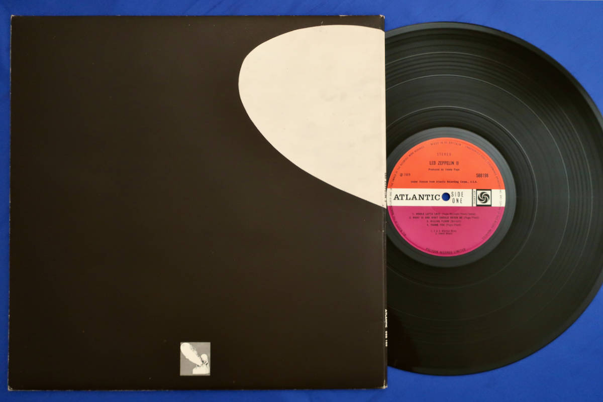 豪華で新しい ス 【英国原盤 Led Zeppelin II UK Atlantic Red/Maroon