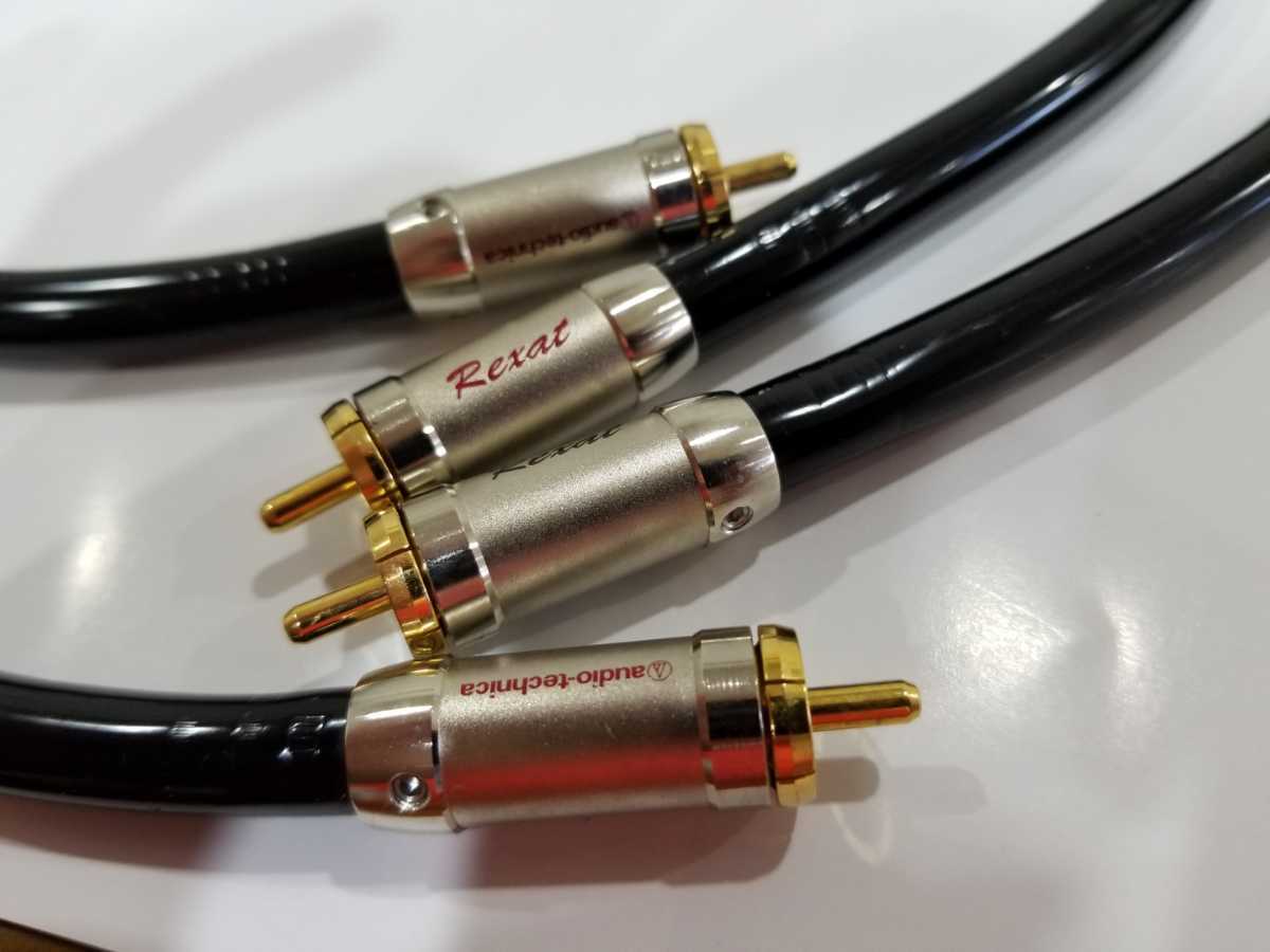 オーディオテクニカ レグザットRexat RCAケーブル AT7728 2m オーディオテクニカ AT7728｜車載関連製品：Rexat（レグザット