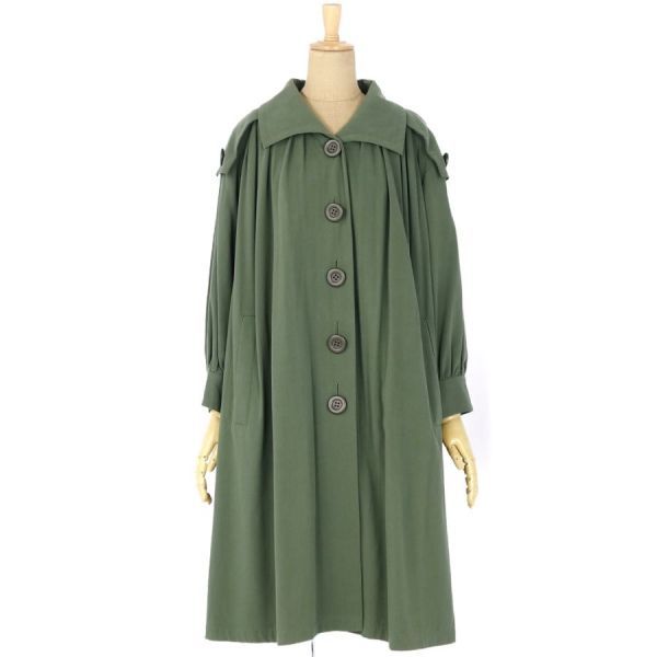 美品 Vintage イヴサンローラン Yves Saint Laurent ギャザー ロング 