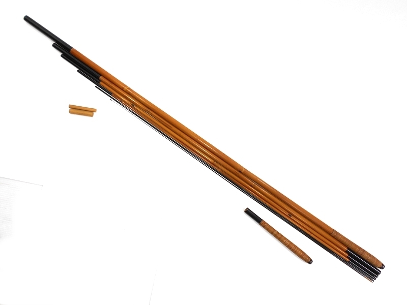 爆買い，安い XN918 ヘラ竿 在銘 / 全長 約5m40cm / ヘラブナ釣り / 和竿 竹竿 6本継 / 釣竿 釣具(ヘラブナ竿)｜売買されたオークション情報、yahooの商品情報をアーカイブ公開 - オークファン ヘラブナ竿、コイ竿