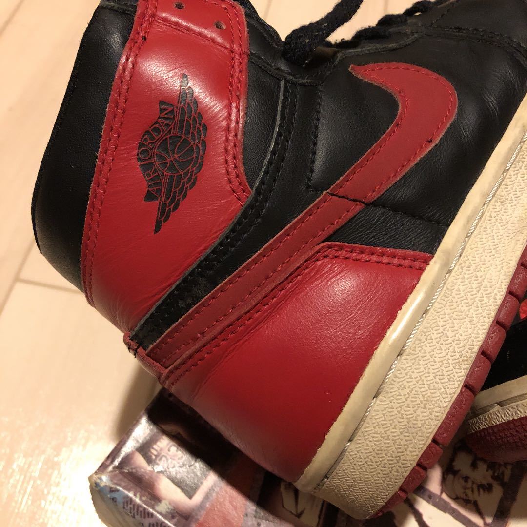 AIR JORDAN NIKE jordan1 94年 復刻 ブレッド BRED 0 AIR JORDAN