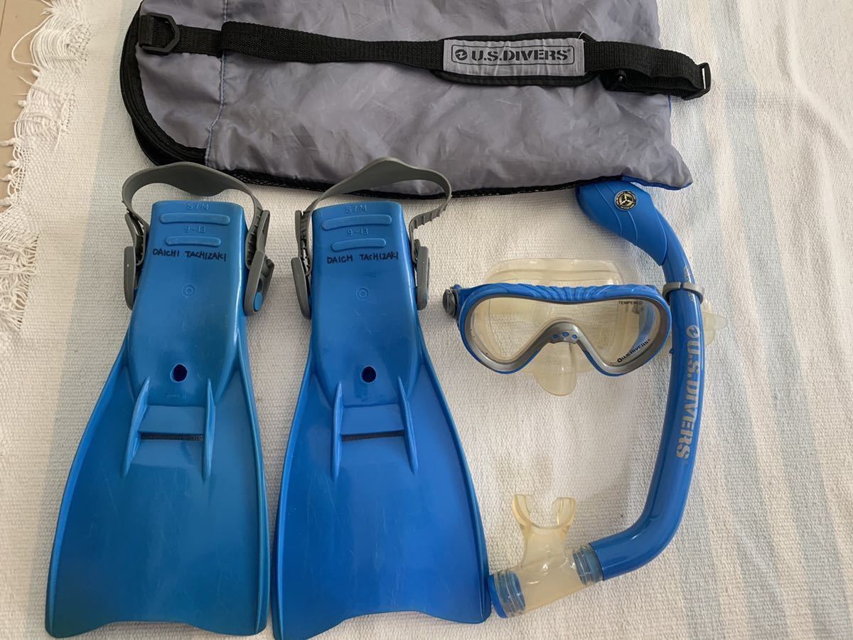 シュノーケルセット 子供用　US DIVERS 川遊び　シュノーケル_3