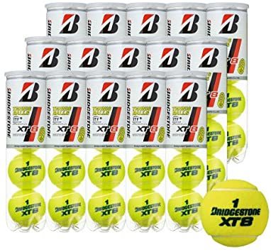 人気SALE，人気 イエロー BRIDGESTONE ブリヂストン XT8 エックスティエイト 4個入 1箱 15缶/60球 テニスボール(硬式用)｜売買されたオークション情報、yahooの商品情報をアーカイブ公開 - オークファン 硬式用