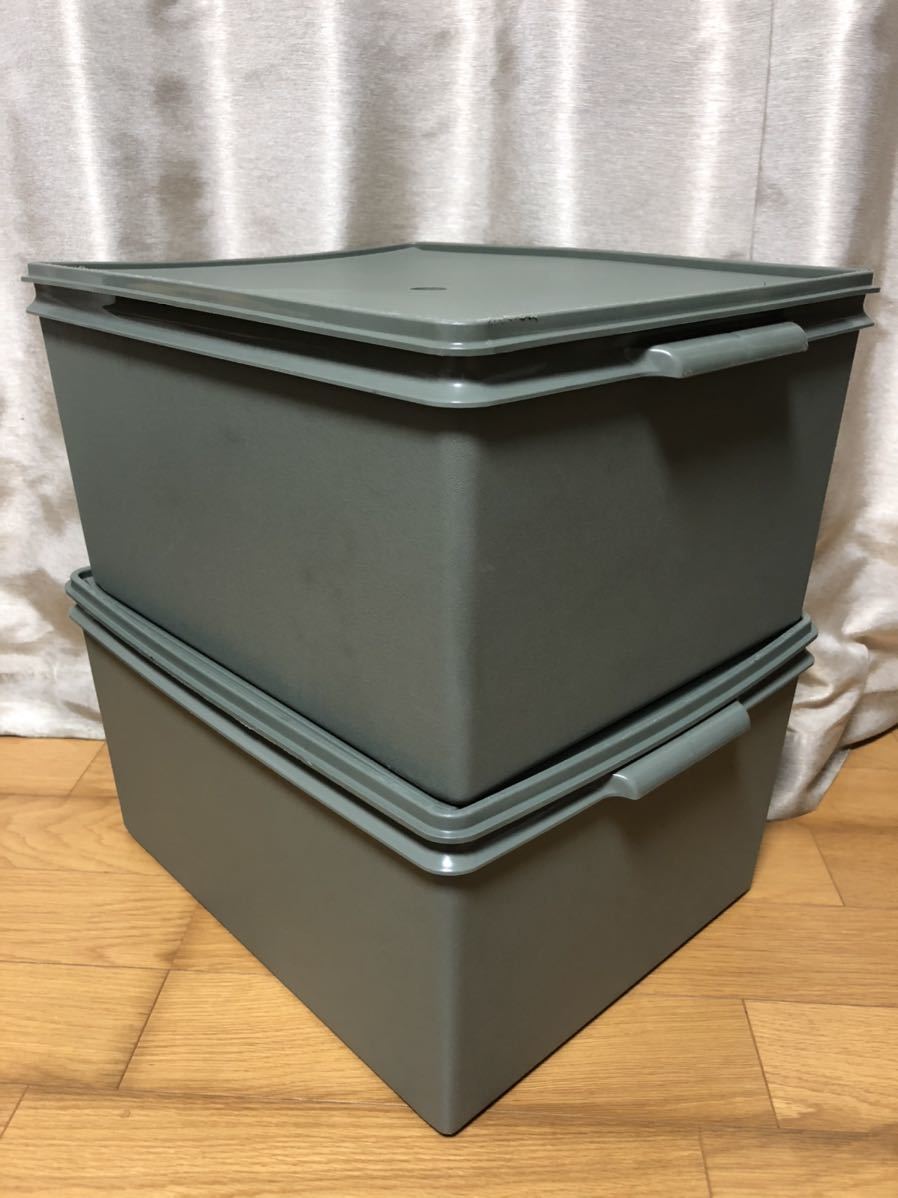 ☆保管品ほぼ未使用☆ ディープスーパーケース TUPPER WARE タッパー
