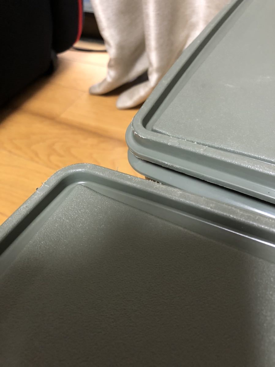 ☆保管品ほぼ未使用☆ ディープスーパーケース TUPPER WARE タッパー