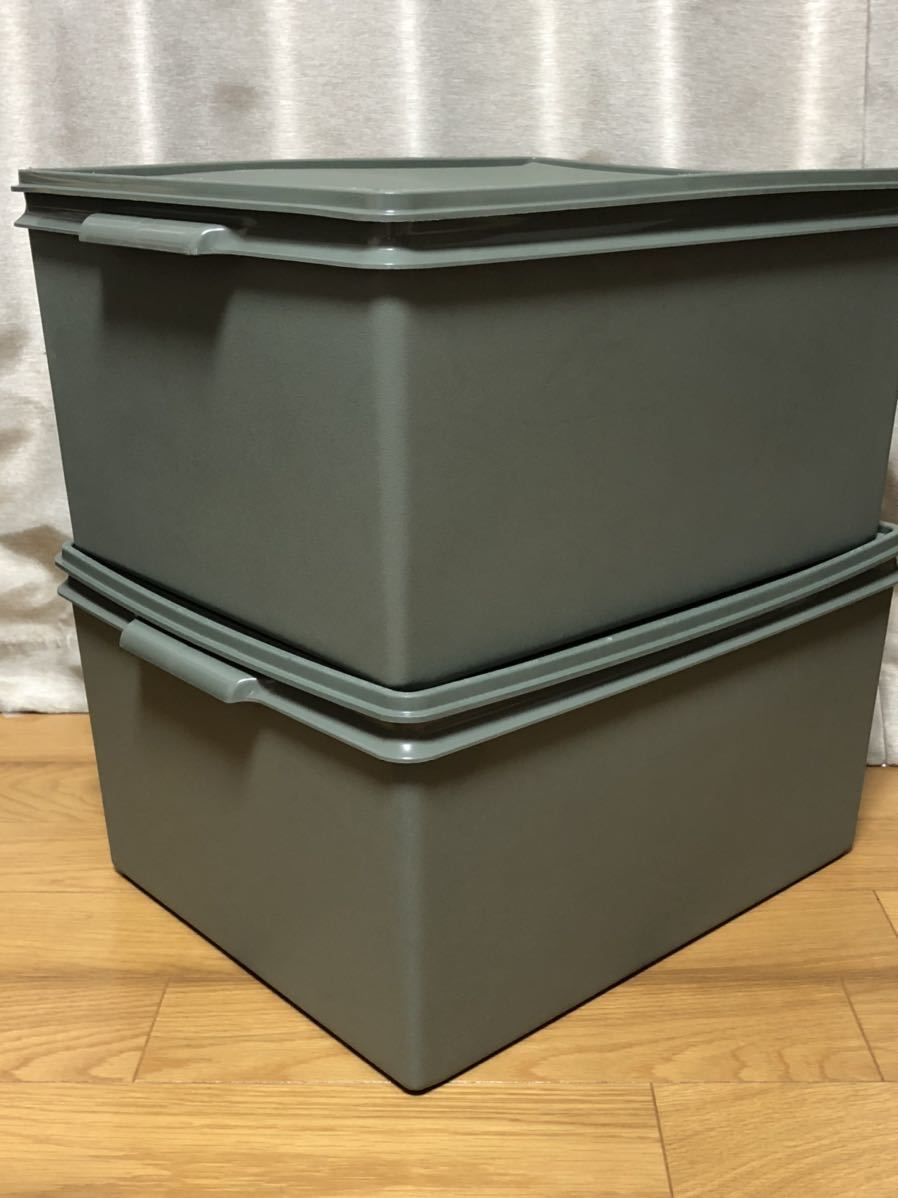 ☆保管品ほぼ未使用☆ ディープスーパーケース TUPPER WARE タッパー