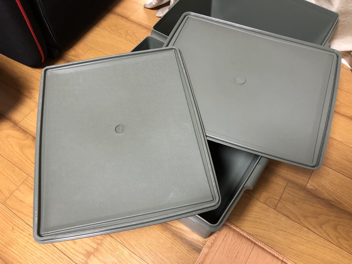 ☆保管品ほぼ未使用☆ ディープスーパーケース TUPPER WARE タッパー