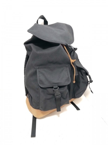 ノースフェイス THE NORTH FACE リュックサック - キャンバス×レザー