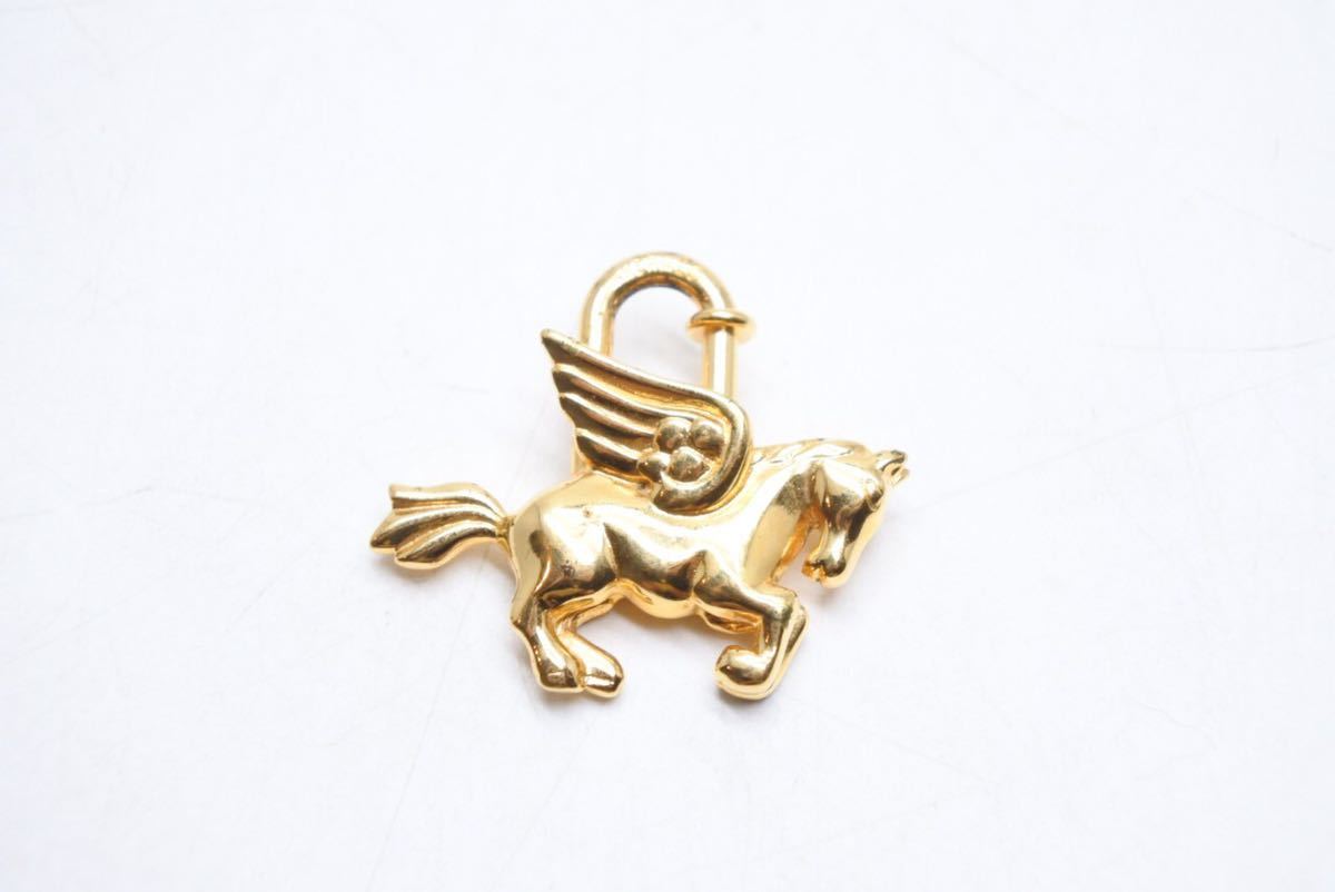 エルメス ペガサス カデナ ゴールド チャーム HERMES 金色 GP Hermes 