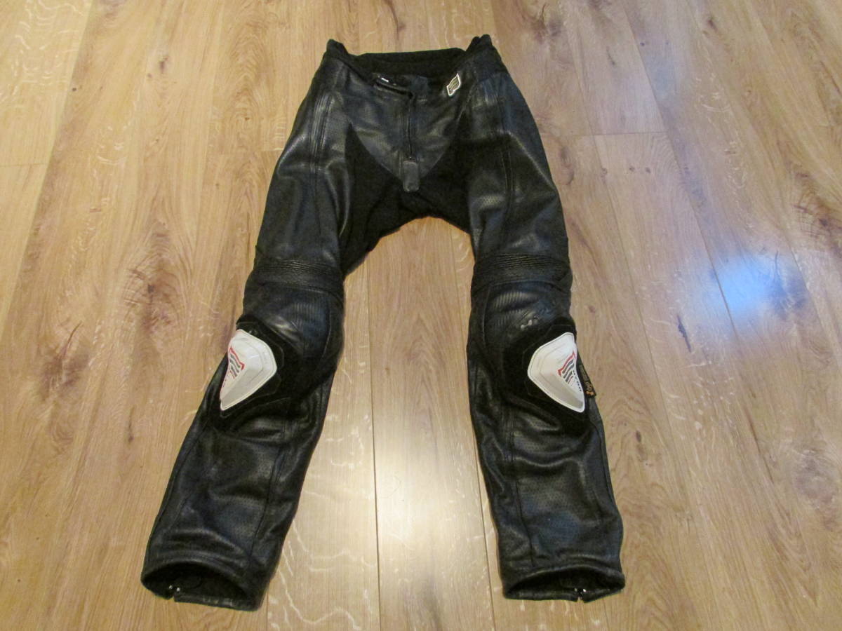 HYOD パンチングレザーパンツ Lサイズ スライダー付き レザーパンツ