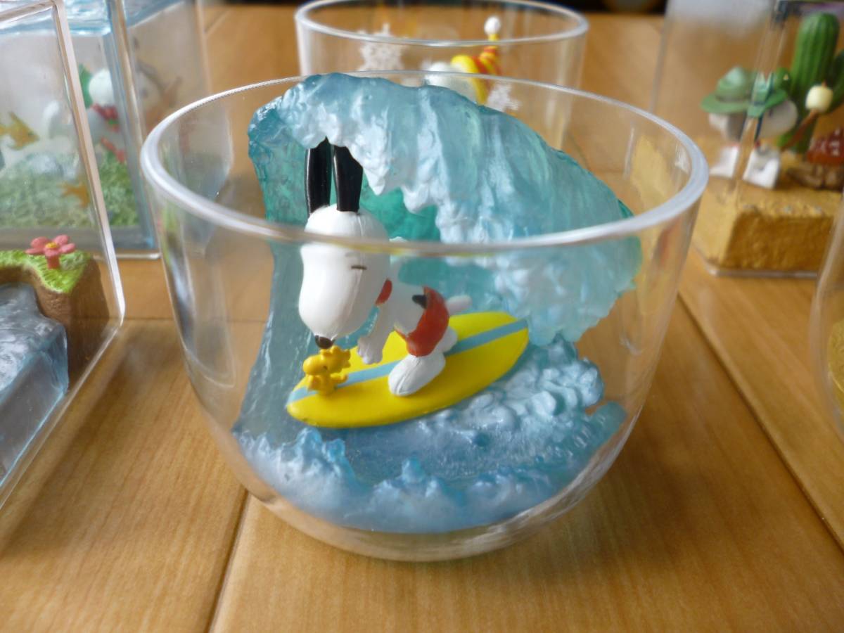 リーメント SNOOPY | スヌーピー&amp;ウッドストック HAPPYハッピーテラリウム 全6種類 完成品 スヌーピー PEANUTS 株式会社 Vacation：商品案内 Terrarium WOODSTOCK &amp; On 株式会社リーメント