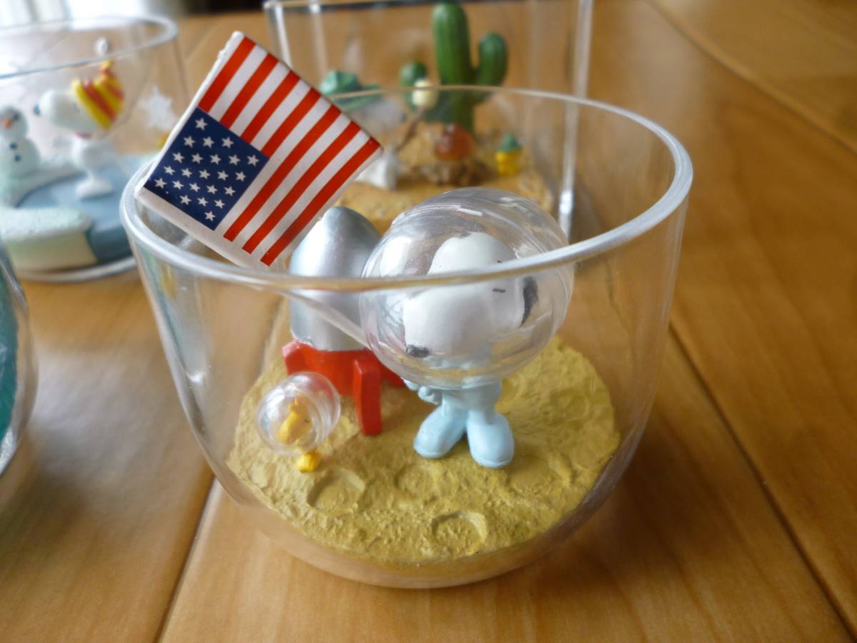 リーメント SNOOPY | スヌーピー&amp;ウッドストック HAPPYハッピーテラリウム 全6種類 完成品 スヌーピー PEANUTS 株式会社 Vacation：商品案内 Terrarium WOODSTOCK &amp; On 株式会社リーメント