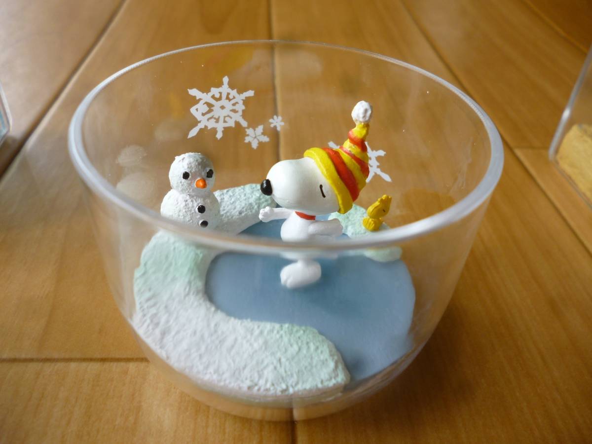 リーメント SNOOPY | スヌーピー&amp;ウッドストック HAPPYハッピーテラリウム 全6種類 完成品 スヌーピー PEANUTS 株式会社 Vacation：商品案内 Terrarium WOODSTOCK &amp; On 株式会社リーメント