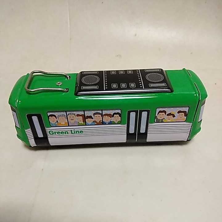 ブリキ フリクション玩具 チンチン電車 路面電車 広島電鉄3950形 3952