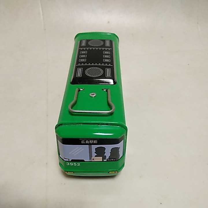 ブリキ フリクション玩具 チンチン電車 路面電車 広島電鉄3950形 3952