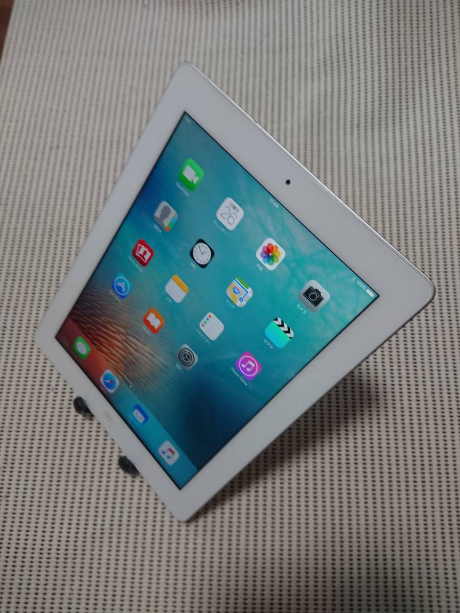 ⑦iPad第3世代/iPad3(A1416)本体16GBシルバーWi-Fiモデル完動品動作