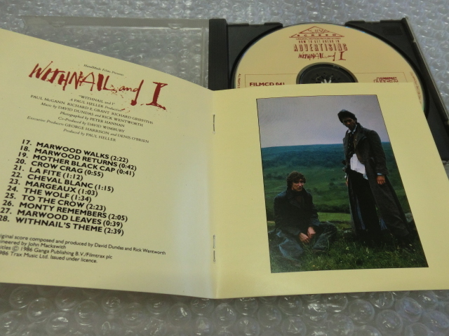 Cd 広告業界 出世する方法 ウィズネイルと僕 ブルース ロビンソン監督作 2in1 80s カルト イギリス映画 サントラ 盤 ドラマ 売買されたオークション情報 Yahooの商品情報をアーカイブ公開 オークファン Aucfan Com