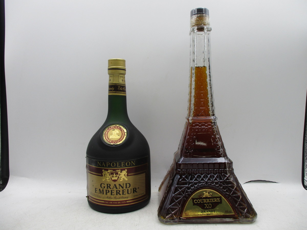 ブランデー 700ml 古酒 特級 ドーヴィル ナポレオン デキャンタ L