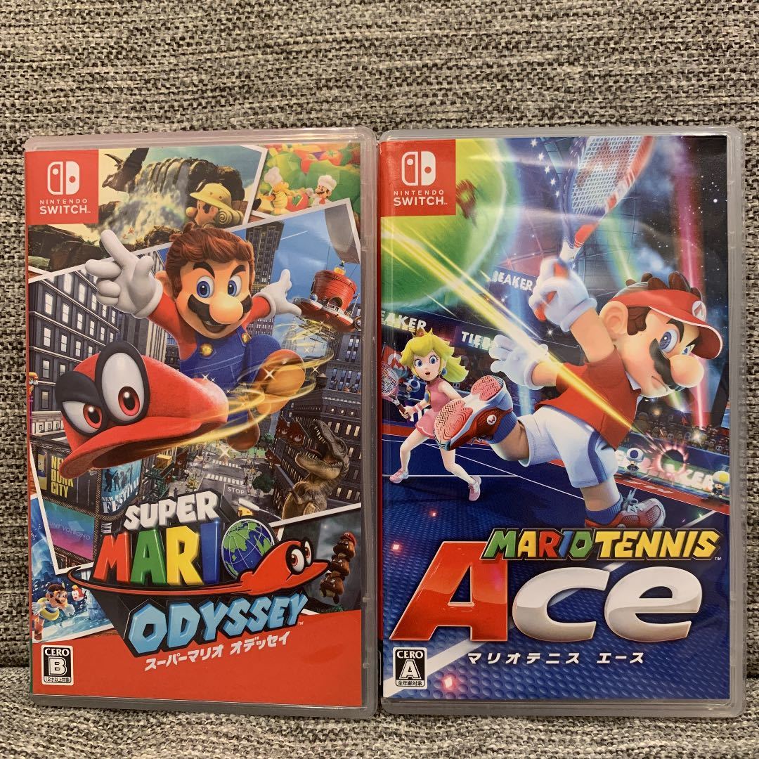 2本セット マリオオデッセイ マリオテニスエース マリオテニス