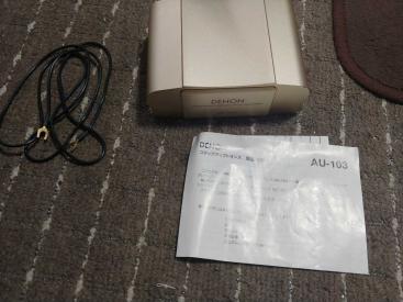 即決 DENON デノン AU-103 昇圧トランス DENON AU-103 ステップアップ
