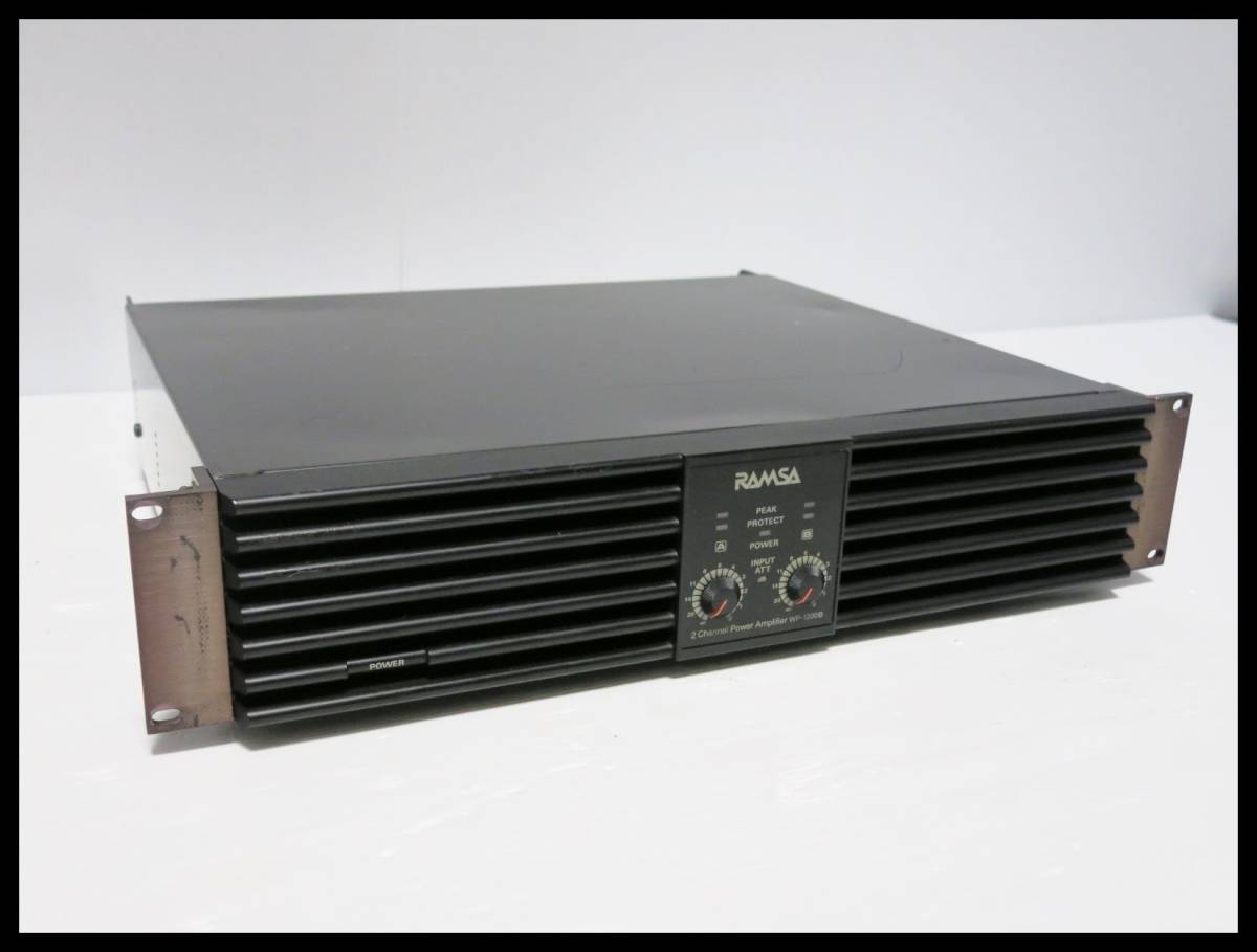 ◇Panasonic RAMSA パワーアンプ WP-1200B◇S216 【公式通販】