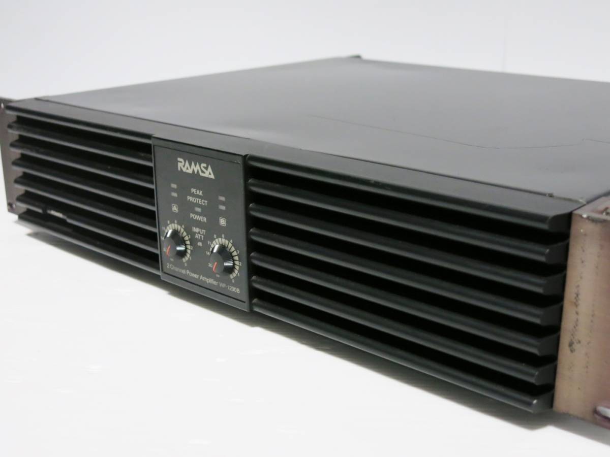◇Panasonic RAMSA パワーアンプ WP-1200B◇S216 【公式通販】