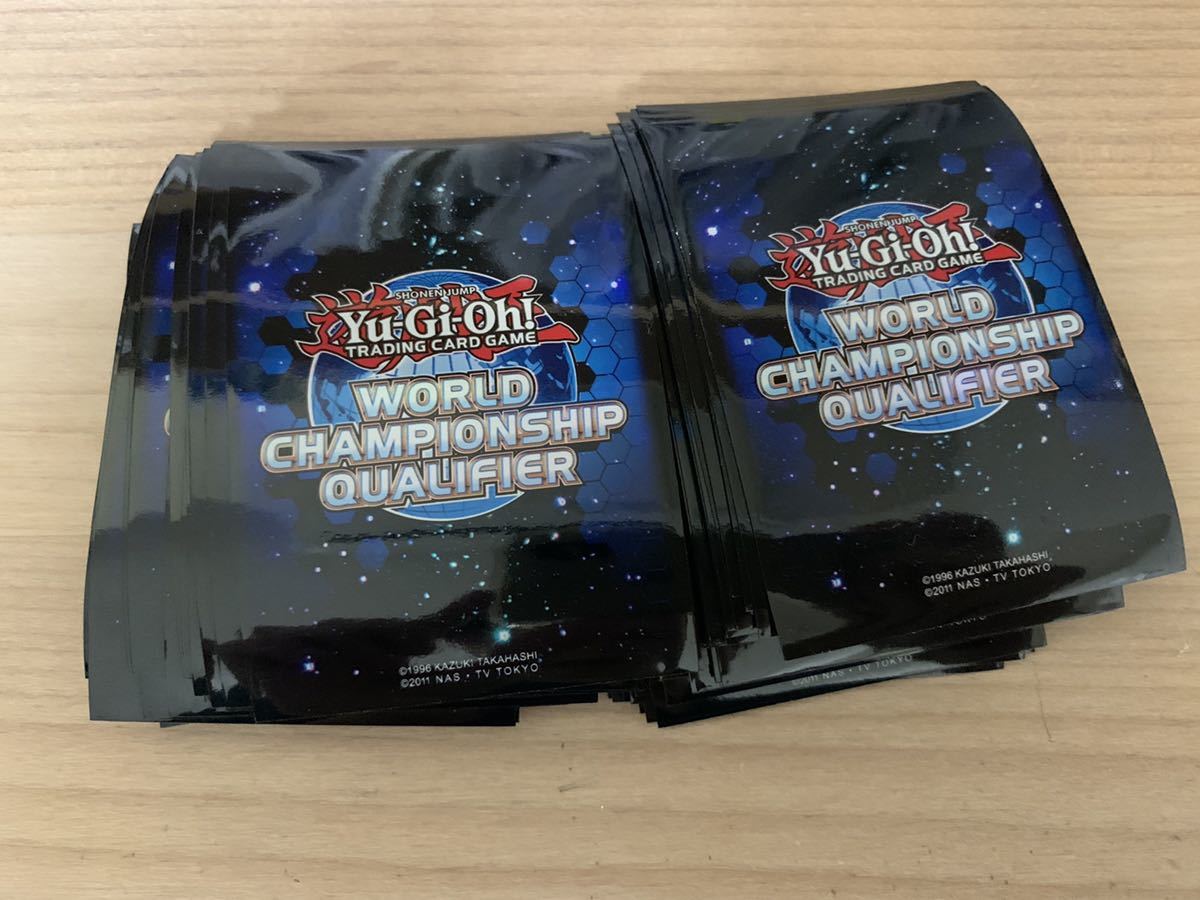 遊戯王 WCQ 2012 青 スリーブ114枚 worldchampionshipqualifier