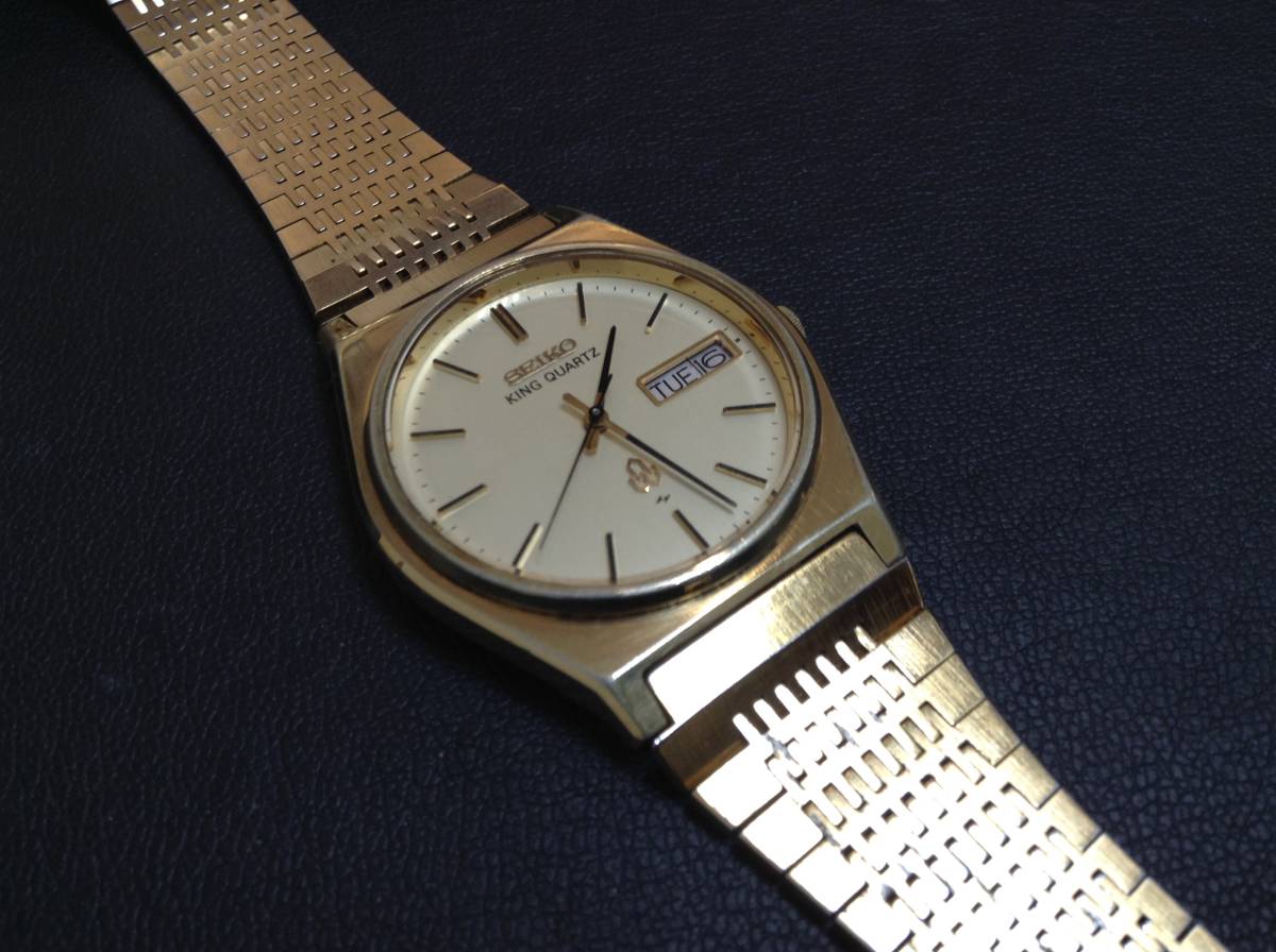 1536□ SEIKO KING QUARTZ セイコー キングクォーツ 5856-7030