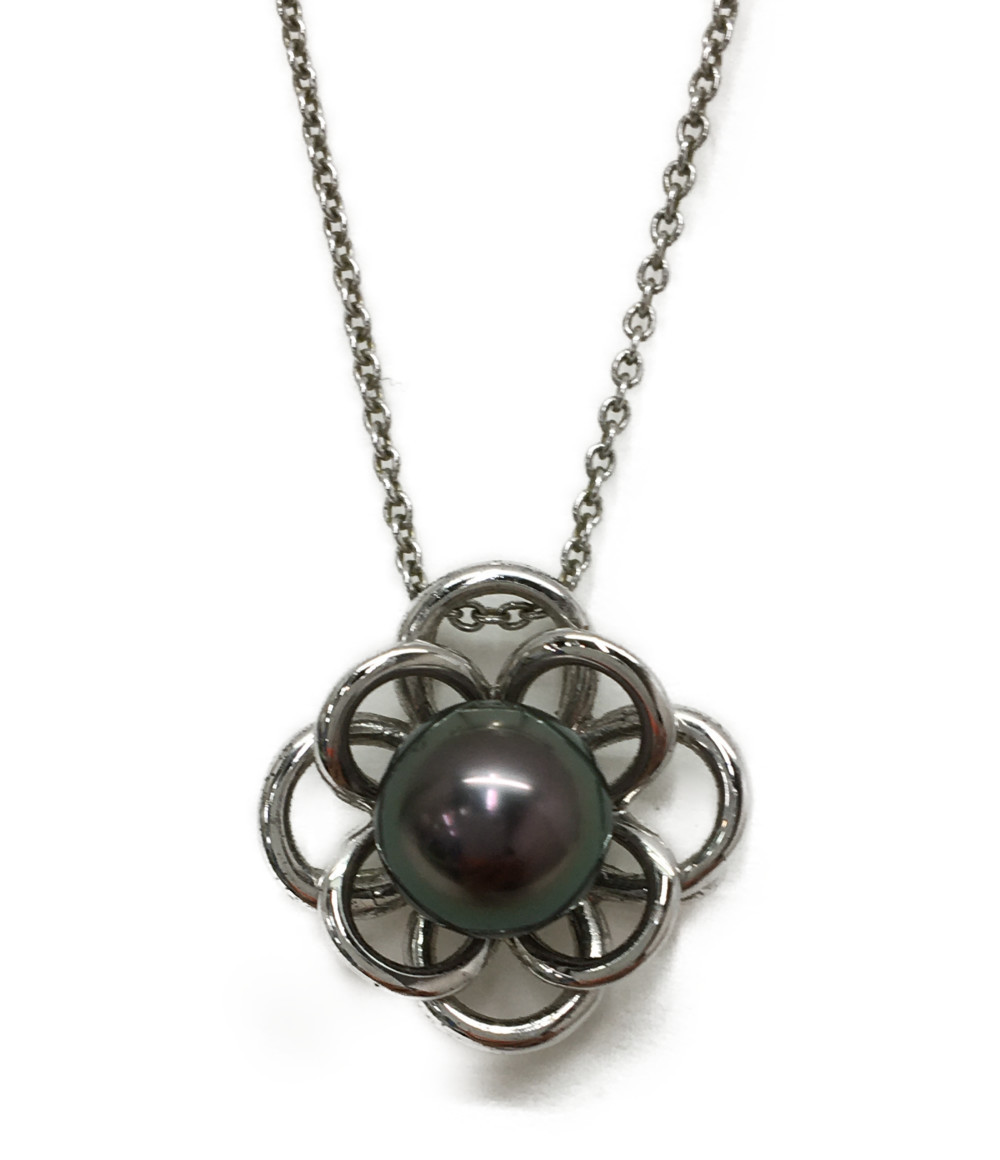 限定SALE，100%新品 タサキ SV ブラックパール8.5mm ネックレス レディース TASAKI(ネックレス、ペンダント、チョーカー)｜売買されたオークション情報、yahooの商品情報をアーカイブ公開 - オークファン ネックレス、ペンダント、チョーカー