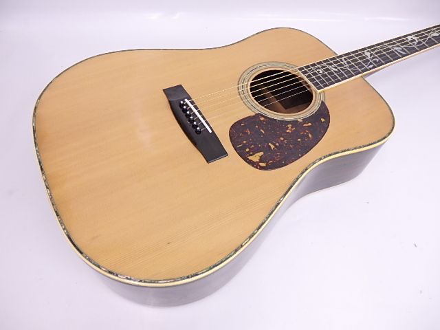  Jagard/ジャガード 寺田楽器 アコースティックギター ドレッドノート MT-400P 花柄インレイ 70年代 ハードケース付 &sect; 5C909-13(本体)｜売買されたオークション情報、yahooの商品情報をアーカイブ 本体