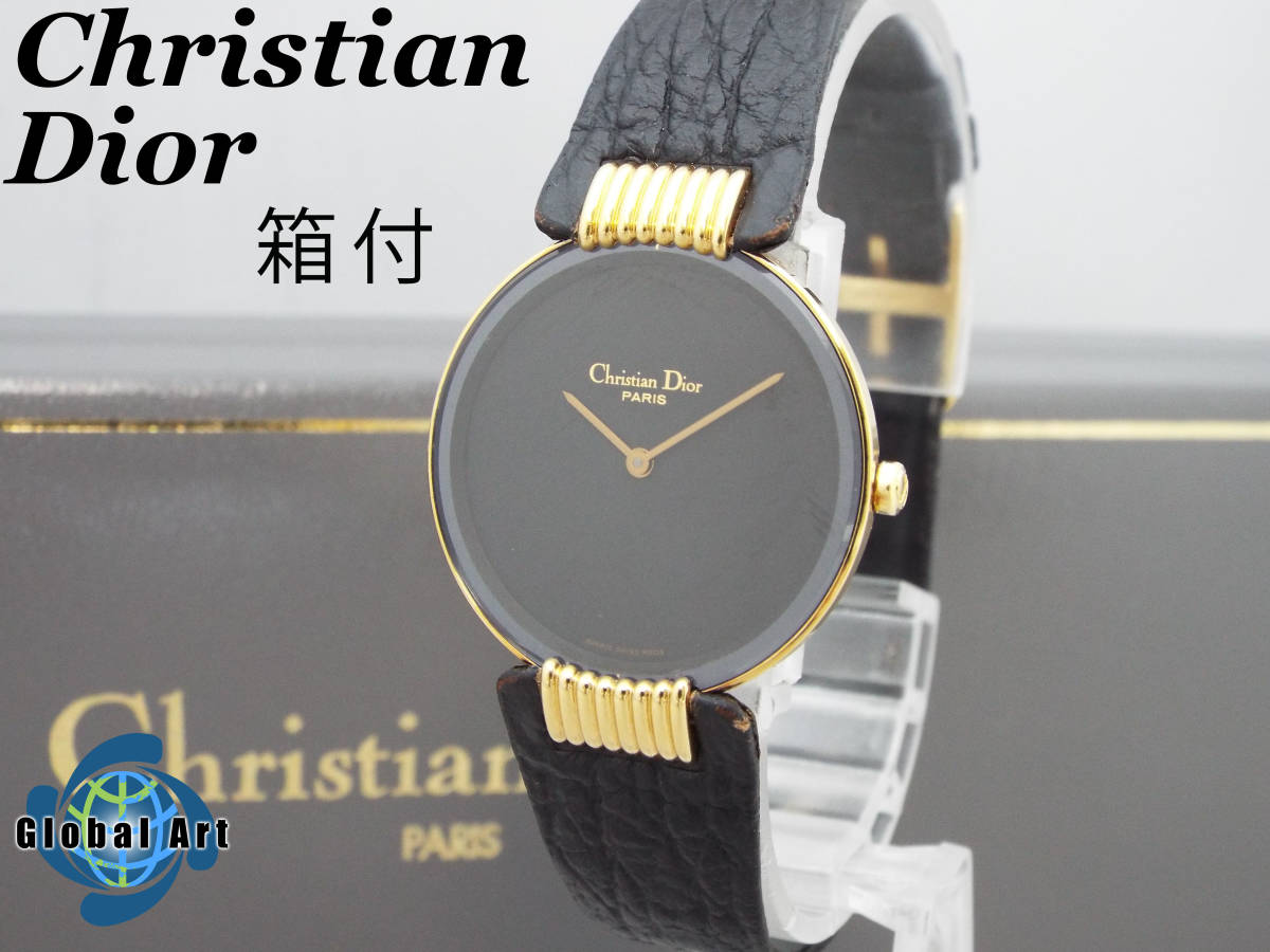 ジョージ出品 フ143/Christian Dior クリスチャンディオール/バギラ/クオーツ