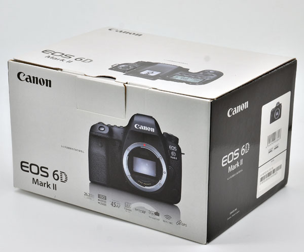 キャノン Canon EOS 6D MARK II デジタル一眼カメラ 元箱付 ☆元箱付！Canon キャノン EOS 6D MARK II デジタル一眼 ボディ 美品