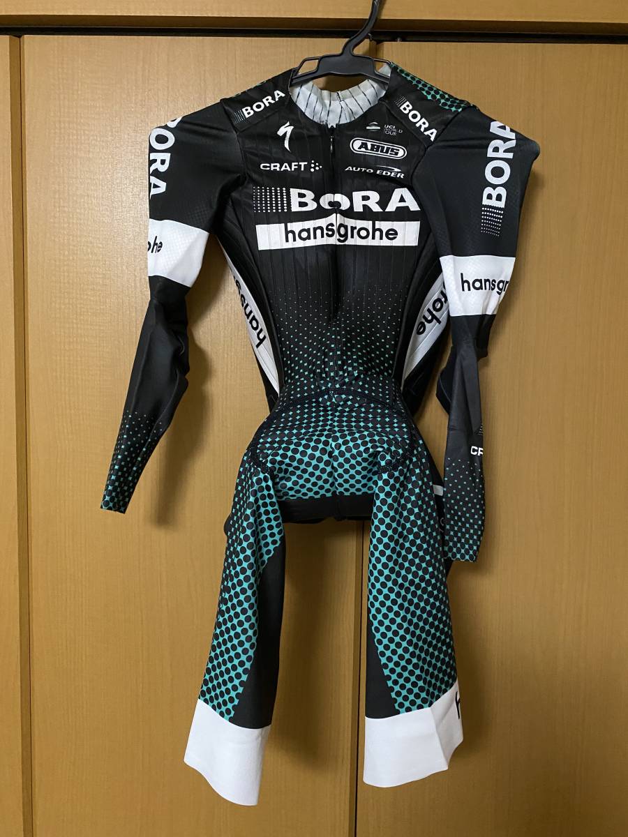 本物保証，最新作 豪雨被害チャリティー 非売品 選手支給品 BORA hansgrohe 長袖スキンスーツ ボーラ ハンスグローエ XSサイズ(XSサイズ以下)｜売買されたオークション情報、yahooの商品情報をアーカイブ公開 - オ 男性用