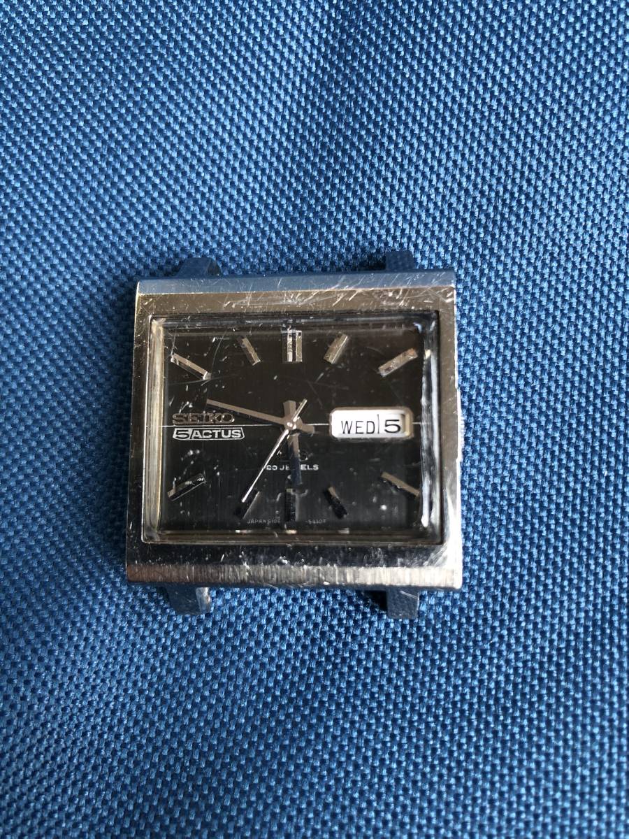 SEIKO 5 ACTUS SS 23j 6106-5440 稼働_1