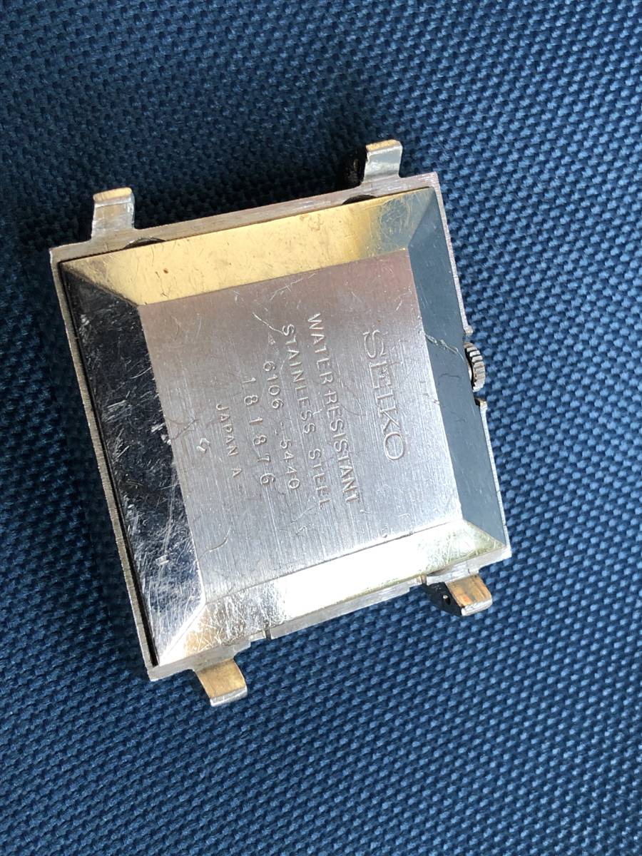 SEIKO 5 ACTUS SS 23j 6106-5440 稼働_5