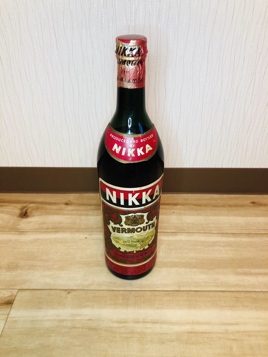 ベルモット VERMOUTH ニッカ 未開栓☆NIKKA 未使用希少 800ml NIKKA ニッカ VERMOUTH ベルモット　ウイスキー