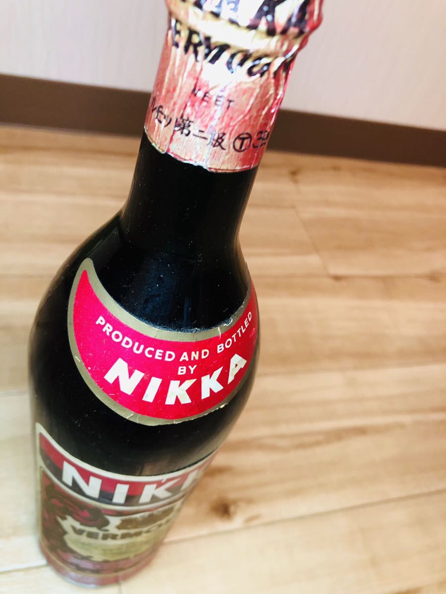 ベルモット VERMOUTH ニッカ 未開栓☆NIKKA 未使用希少 800ml NIKKA ニッカ VERMOUTH ベルモット　ウイスキー