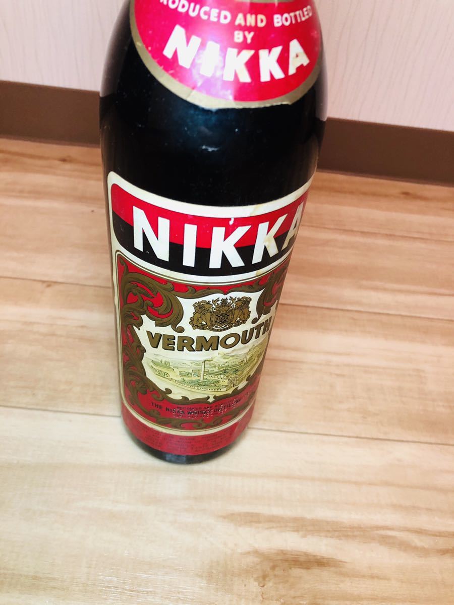 ベルモット VERMOUTH ニッカ 未開栓☆NIKKA 未使用希少 800ml NIKKA ニッカ VERMOUTH ベルモット　ウイスキー