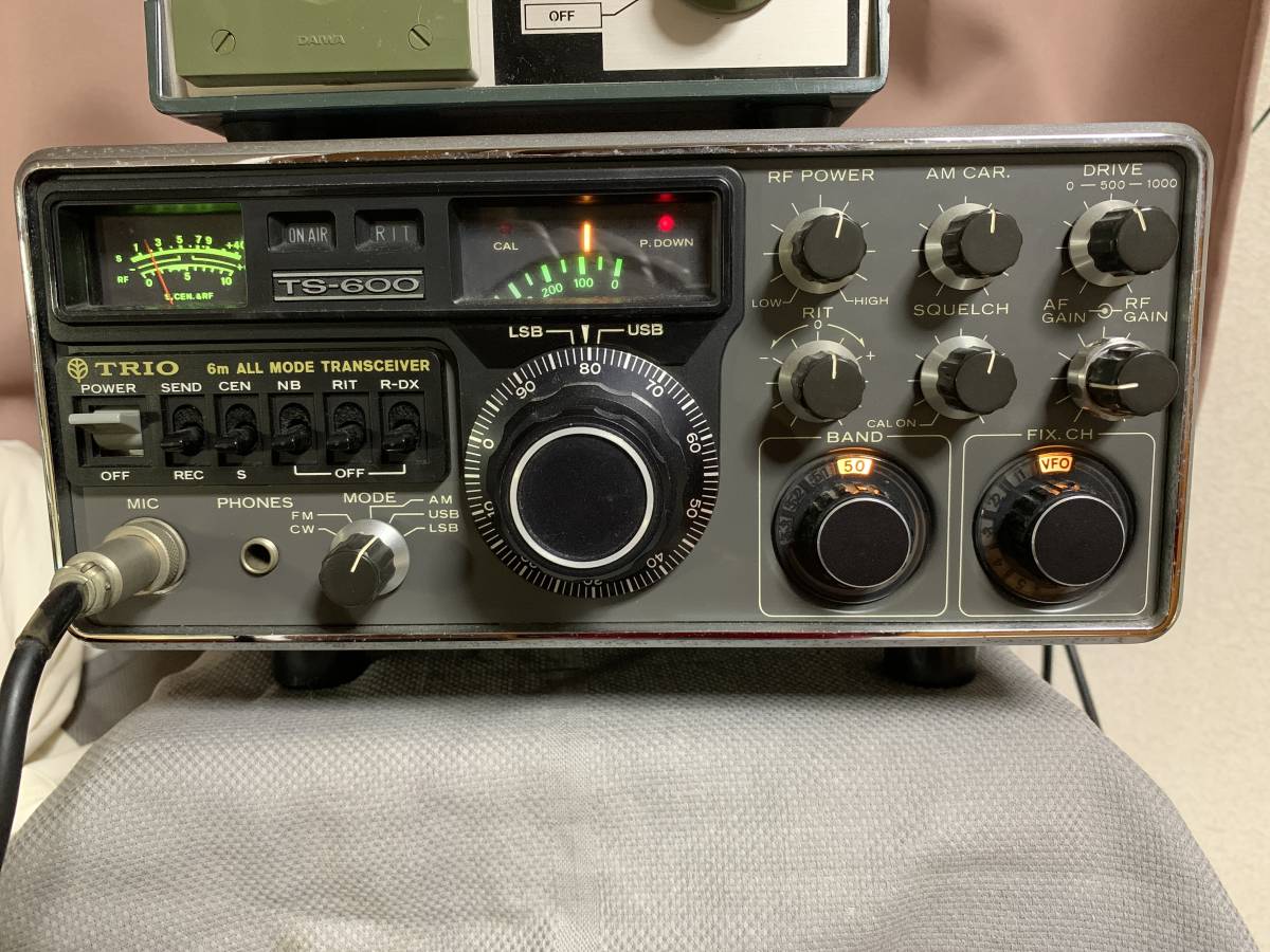 TRIO TS-600トランシーバー トリオ TRIO TS -600 6m ALL MODE トランシーバー 現KENWOOD 古い無線