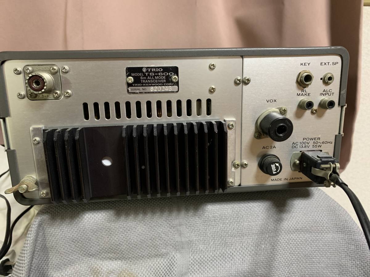 トリオ TRIO TS -600 6m ALL MODE トランシーバー 現KENWOOD 古い無線