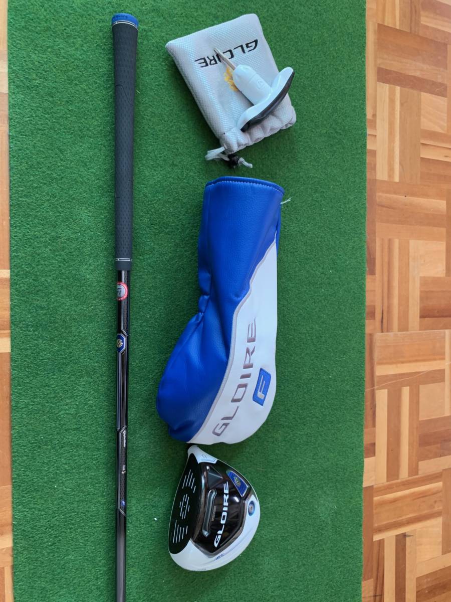 ★送料無料★【中古】テーラーメイド　グローレＦ２　ドライバー（9.5°）純正グリップ新品ＧＬ６６００【Ｓ】レンチ＆カバー付_1