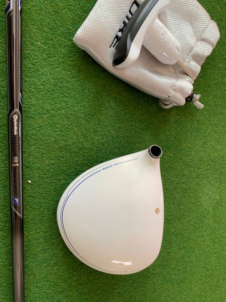 ★送料無料★【中古】テーラーメイド　グローレＦ２　ドライバー（9.5°）純正グリップ新品ＧＬ６６００【Ｓ】レンチ＆カバー付_4