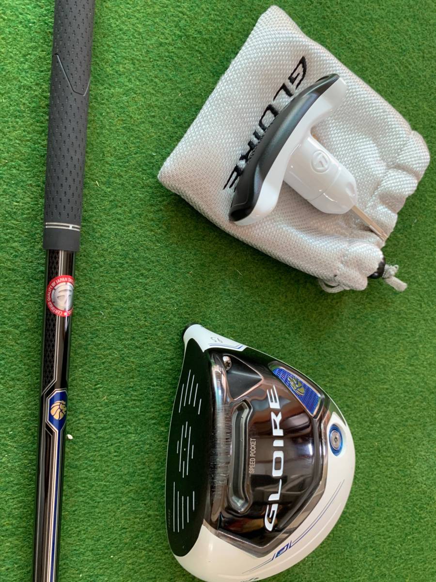 ★送料無料★【中古】テーラーメイド　グローレＦ２　ドライバー（9.5°）純正グリップ新品ＧＬ６６００【Ｓ】レンチ＆カバー付_6