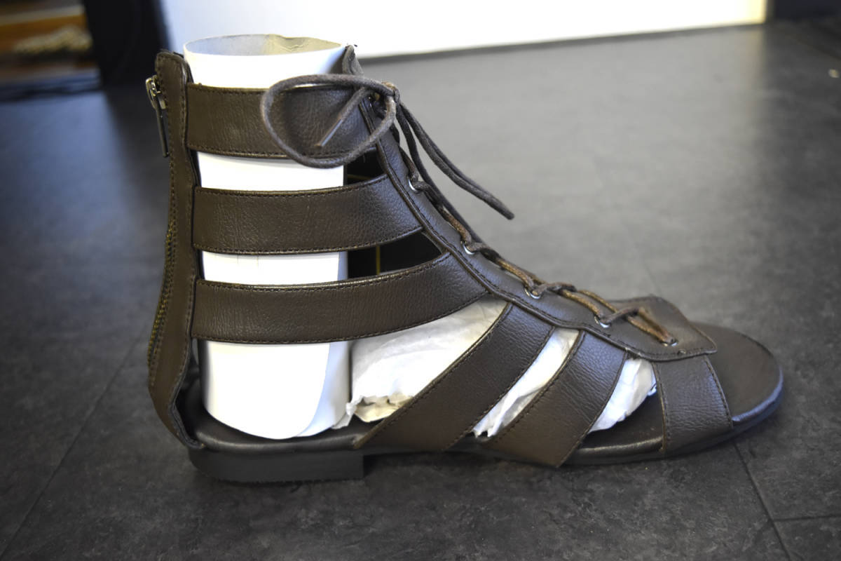 １円スタート 27 5 ベルト グラディエーター サンダル メンズ シューズ Brown バックzip付き デザイン 靴 マリン ファッション 27 5cm 売買されたオークション情報 Yahooの商品情報をアーカイブ公開 オークファン Aucfan Com