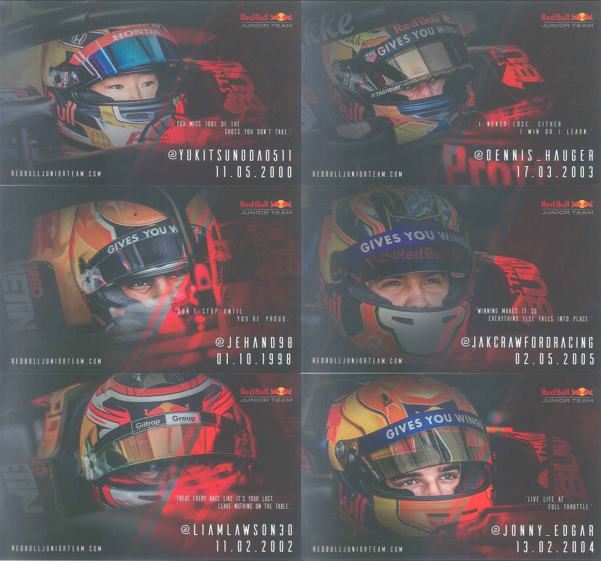 注目ドライバー角田裕毅｜レッドブル｜F1 | DAZN 角田裕毅インタビュー1“レッドブル・ジュニアに選ばれたことでF1への News JP - レッドブル・ホンダF1育成の角田裕毅、2020年はカーリンからF2に参戦 角田裕毅 角田裕毅選手、F1参戦決定！ 角田裕毅と歴代レッドブル・ジュニア17人、『F1デビュー3戦』の成績を スパでレース1優勝 未来のF1ドライバー最右翼、角田裕毅選手がF2初優勝 シルバーストーン レッドブルジュニアドライバー F1角田裕毅がカナダGPで試した新アプローチはうまくいったのか「まだ