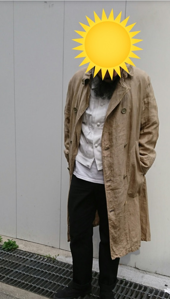 1900s～1910s USダブルブレストリネンダスターコートUS Duble Linen 