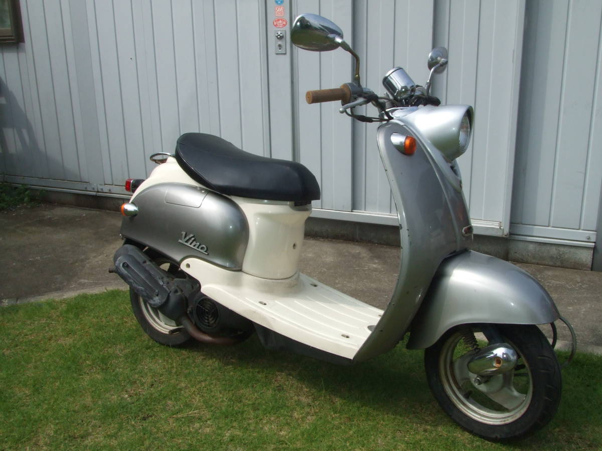 ヤマハ ビーノ VINO 2スト 5AU 実動車 メンテ済み 群馬発(50cc以下 