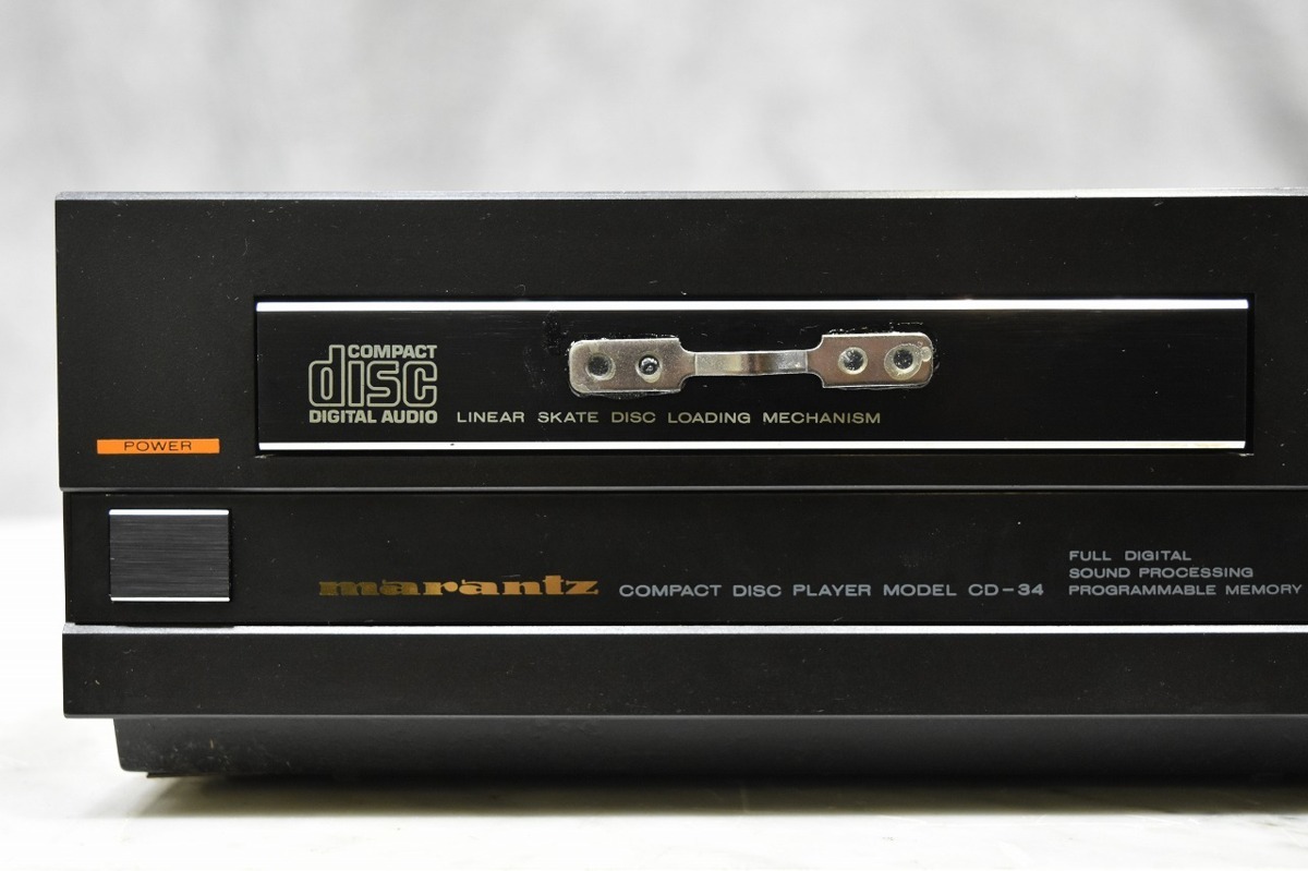 CDプレーヤー マランツ marantz CD-34 ジャンク品 CD34 ジャンク