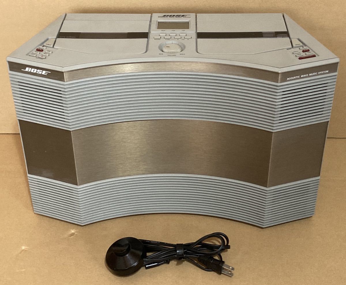 人気SALE，格安 BOSE ボーズ AW-1D Acoustic Wave Music System CDラジカセ オーディオ(一般)｜売買されたオークション情報、yahooの商品情報をアーカイブ公開 - オークファン 一般