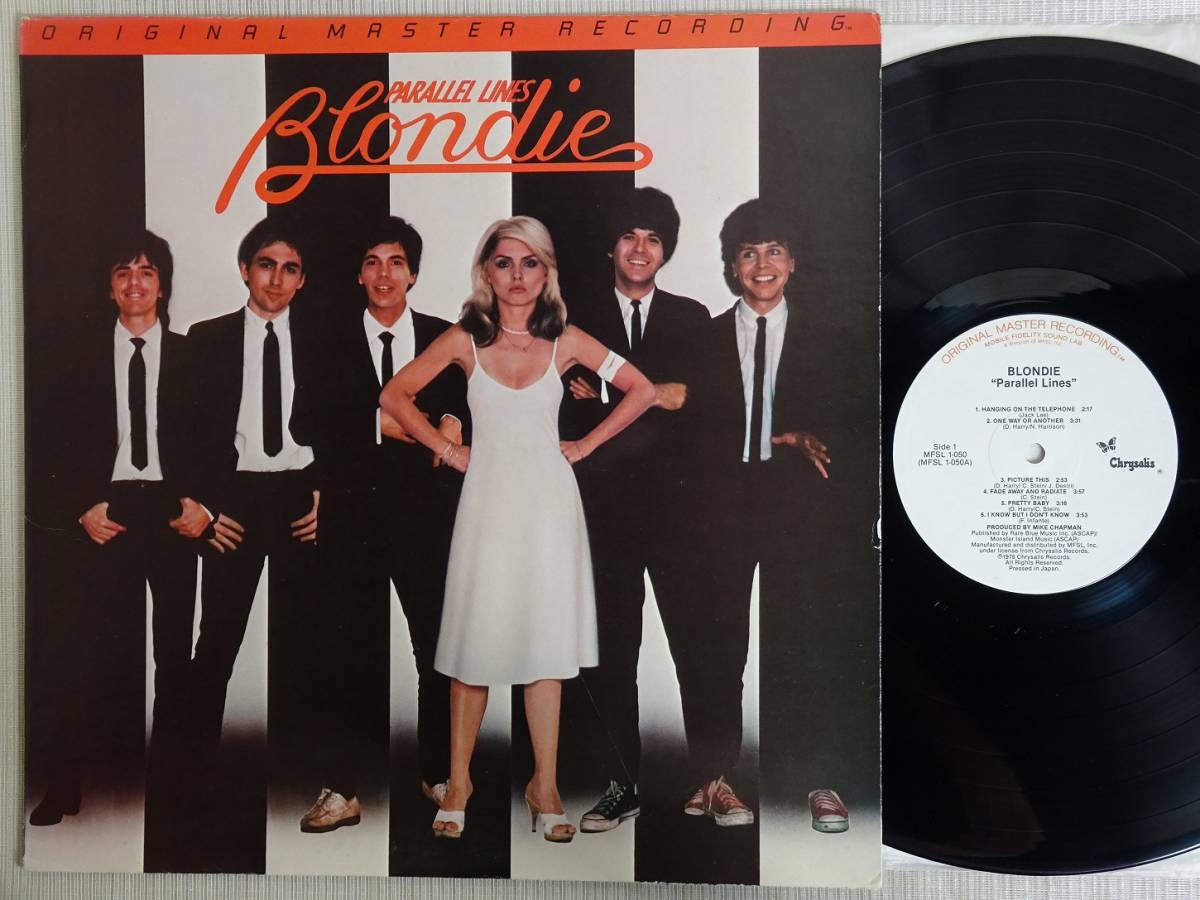Parallel Lines Blondie Original Master 0 LP BLONDIE MFSL Recording 